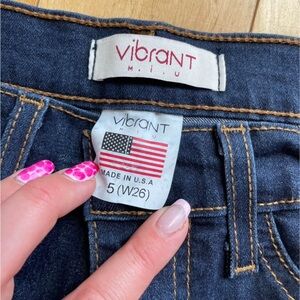 Vibrant Blue Jeans Classic Indigo Denim